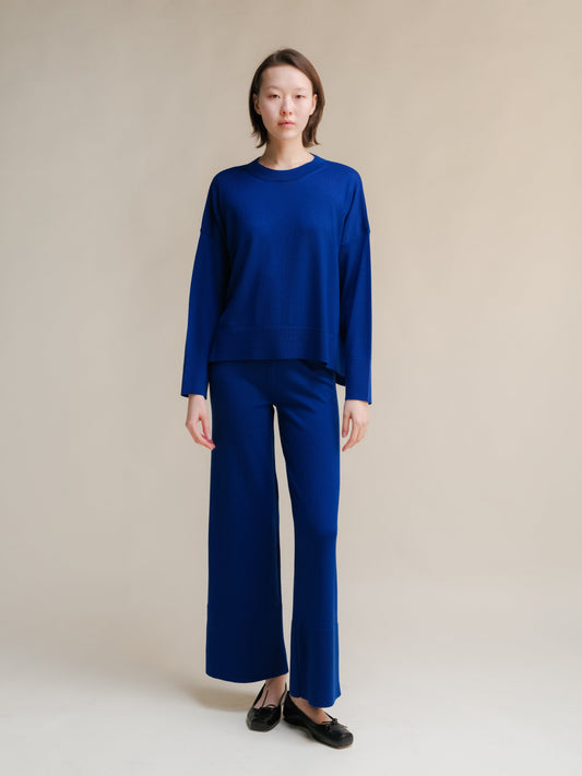 Pull oversize en laine mérinos extra fine, photo 2