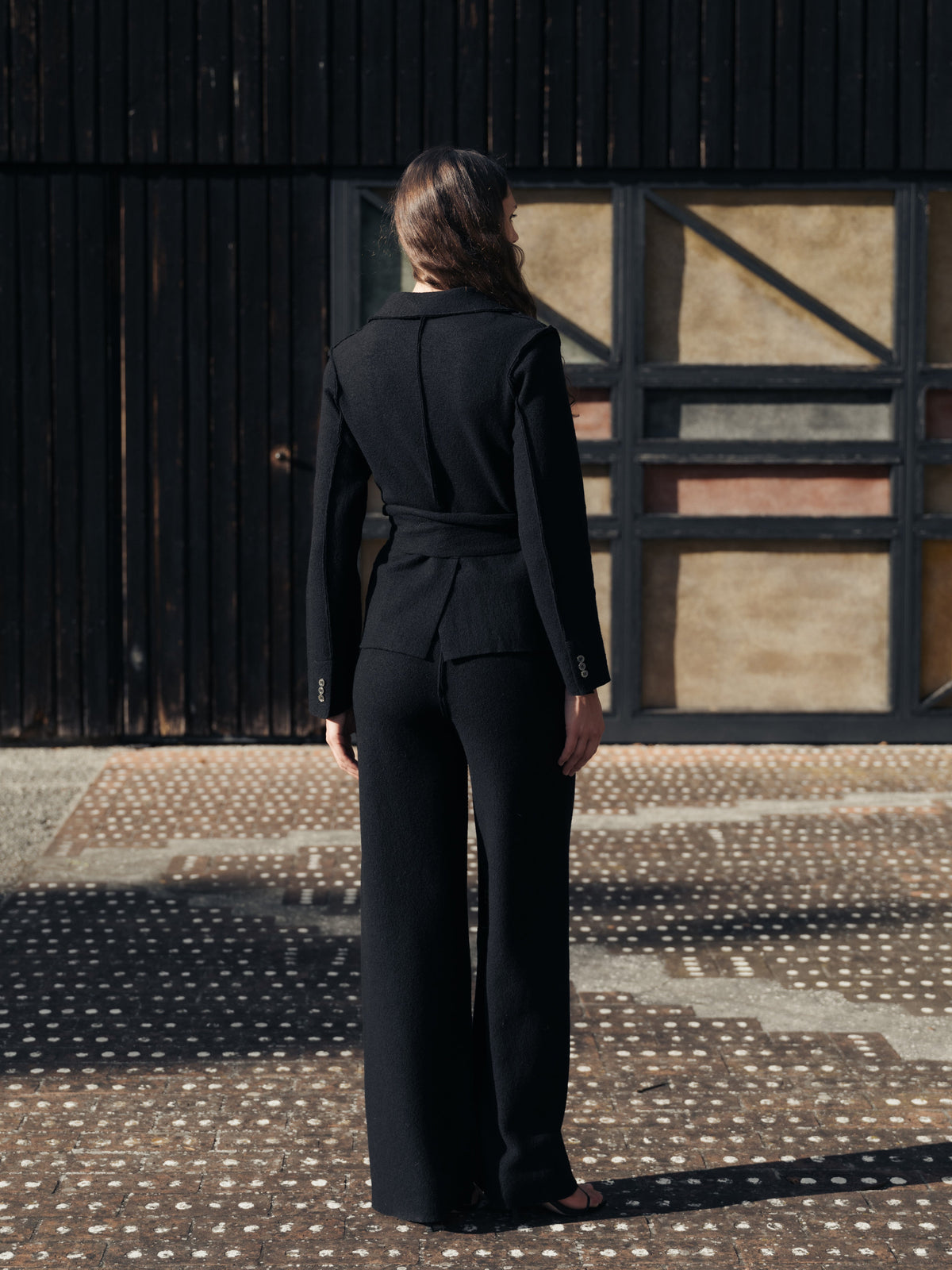"Bar" jacket in boiled wool, photo 5