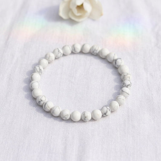 Bracelet en Howlite, photo 2