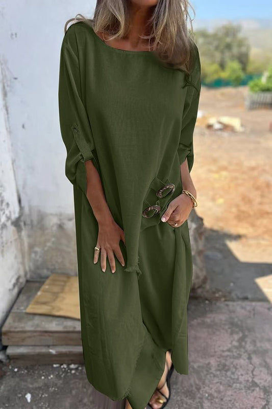 Ensemble Femme Haut Long & Pantalon Large | VoltElan