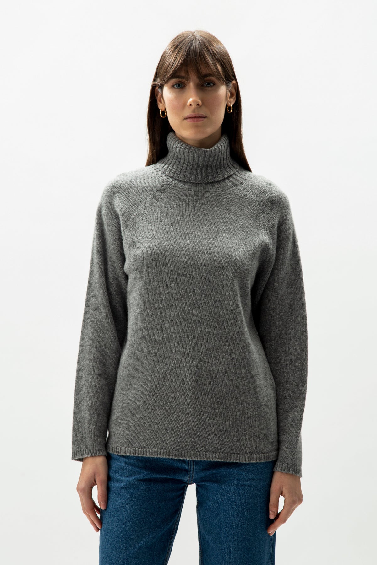 Turtleneck sweater in cashmere blend, photo 15