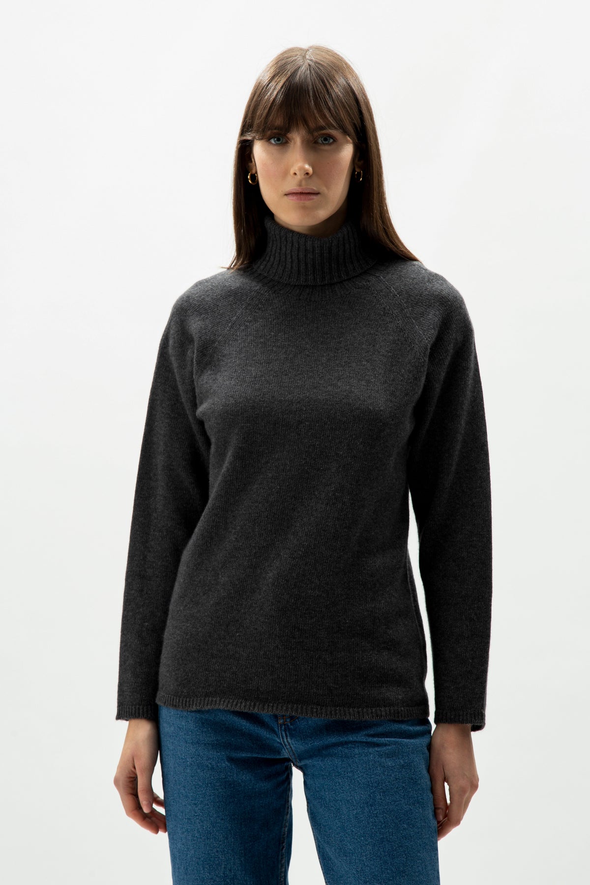 Turtleneck sweater in cashmere blend, photo 19