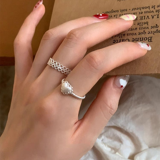 Bague Dentelle Polyvalent Femme — Vue principale | VoltElan