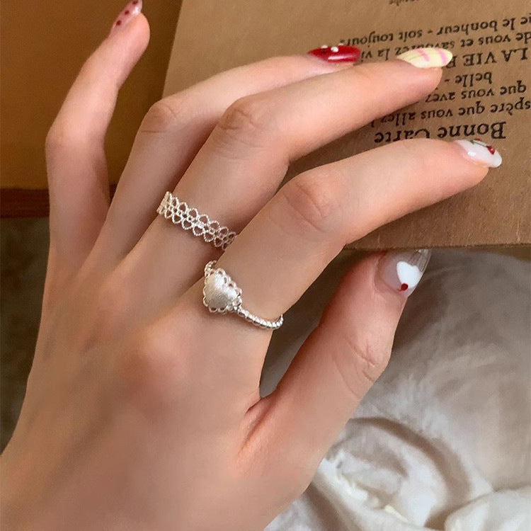 Bague Dentelle Polyvalent Femme — Vue principale | VoltElan