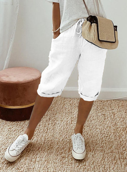 Le Confort et le Style Réunis : Votre Nouveau Pantalon Essentiel en Coton et Lin - VoltÉlan