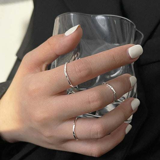 Bague Court Argent 925 Femme — Vue principale | VoltElan