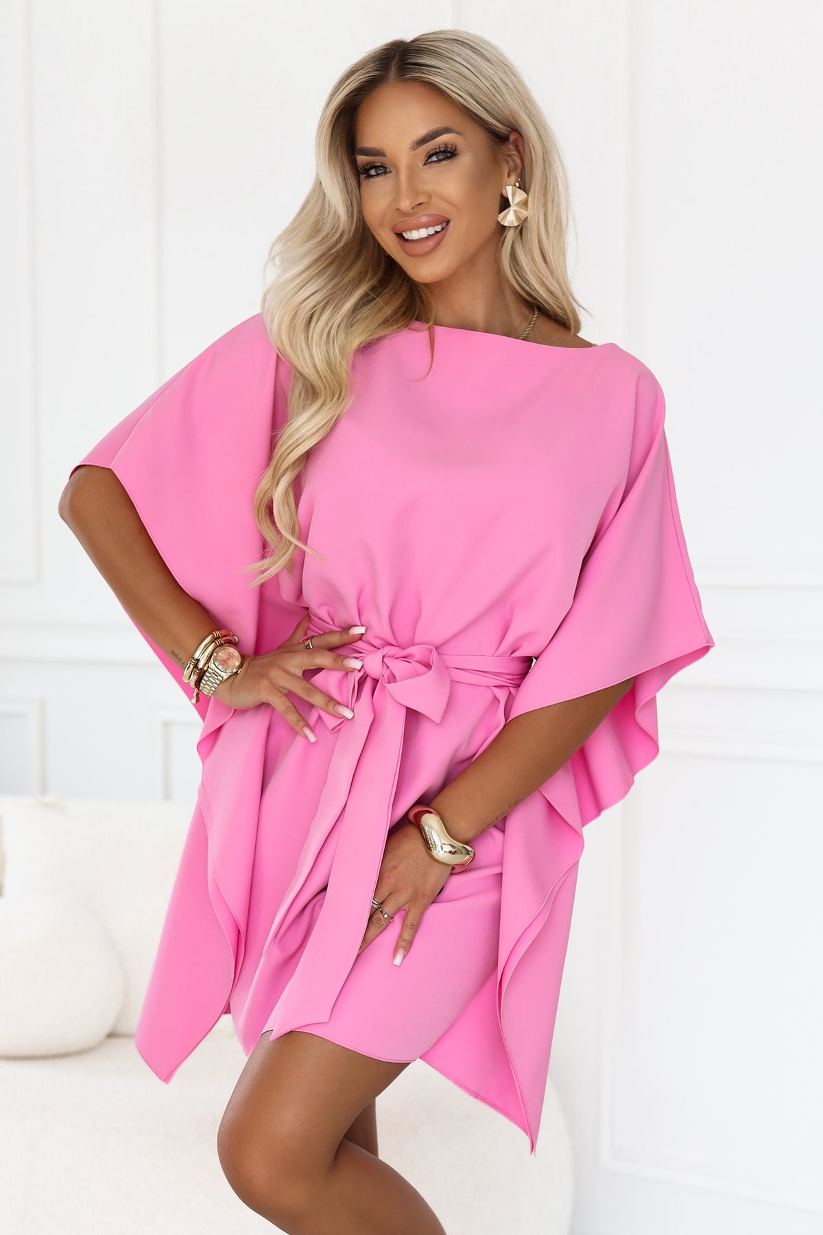 Sofia butterfly dress, candy pink, photo 1