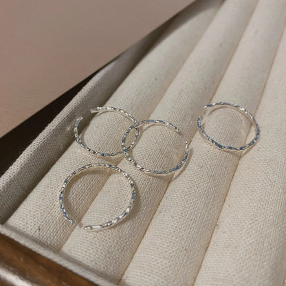 Bague Court Argent 925 Femme — Vue portee | VoltElan