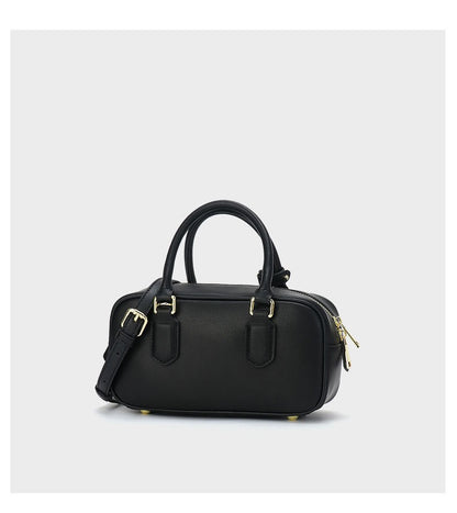 Mini sac Boston femme en simili-cuir