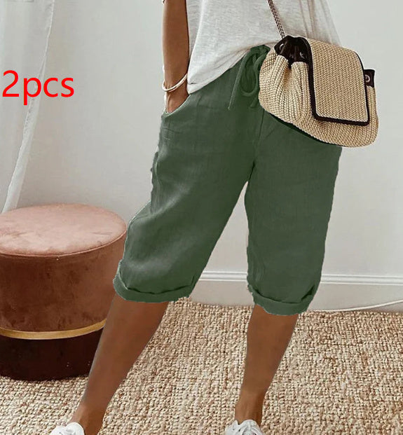 Le Confort et le Style Réunis : Votre Nouveau Pantalon Essentiel en Coton et Lin - VoltÉlan