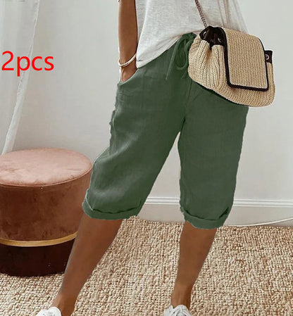 Le Confort et le Style Réunis : Votre Nouveau Pantalon Essentiel en Coton et Lin - VoltÉlan