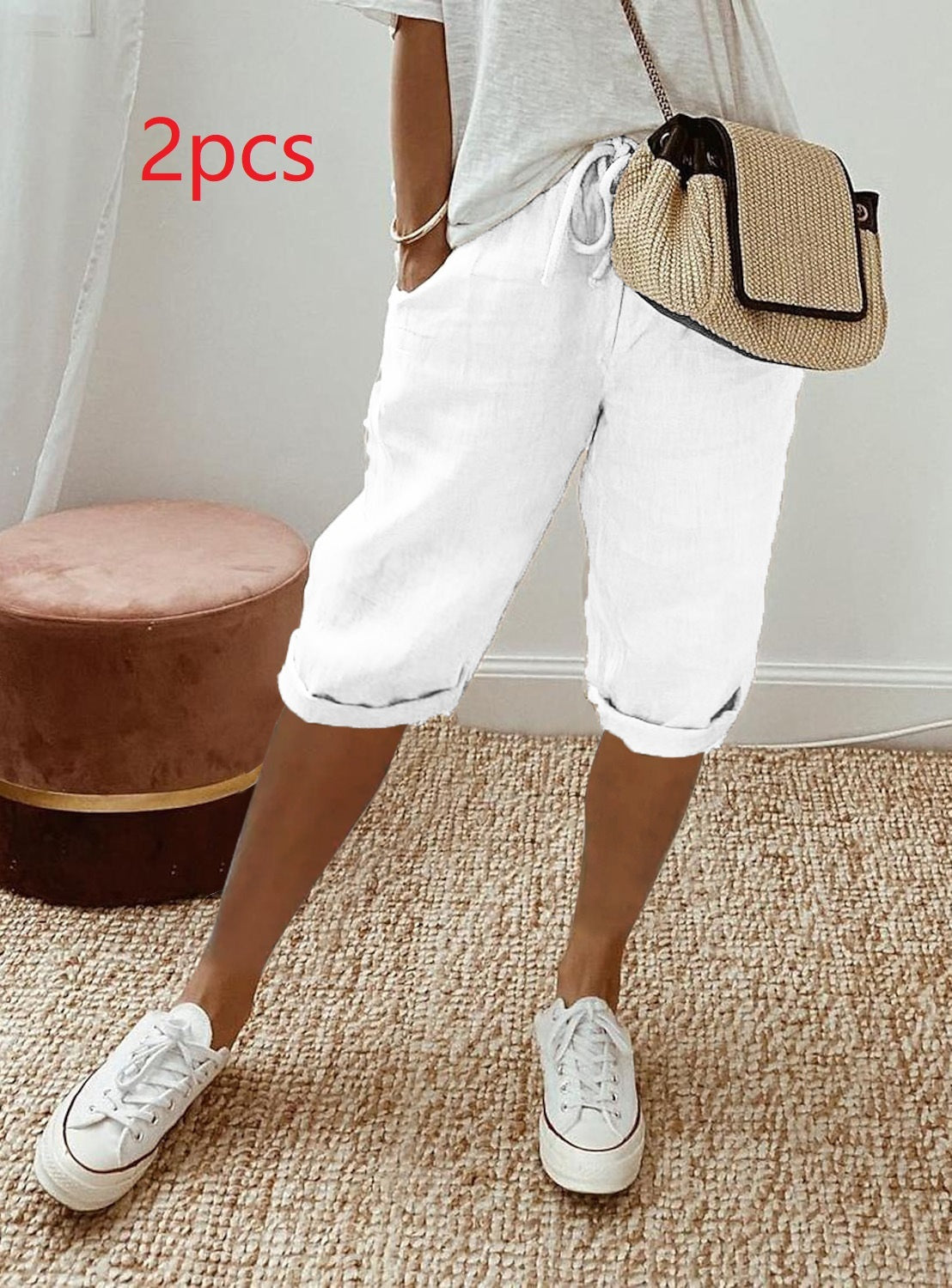 Le Confort et le Style Réunis : Votre Nouveau Pantalon Essentiel en Coton et Lin - VoltÉlan