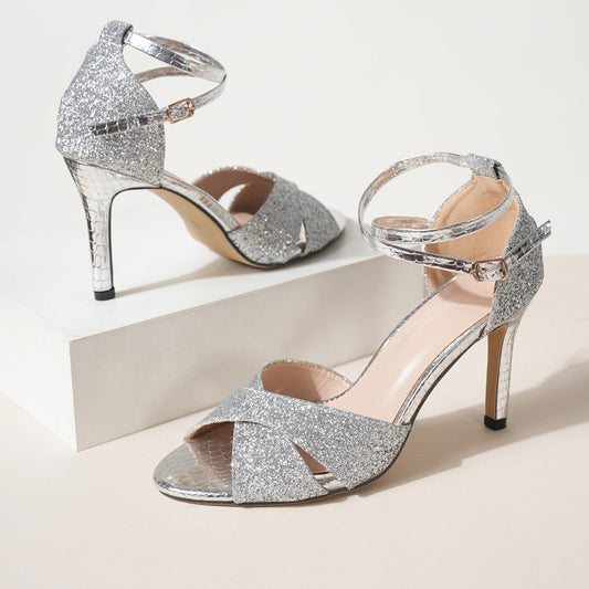 Sandales Femme Semelle Souple Pieds Libres et Confortables, vue principale