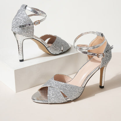 Sandales Femme Semelle Souple Pieds Libres et Confortables, vue principale