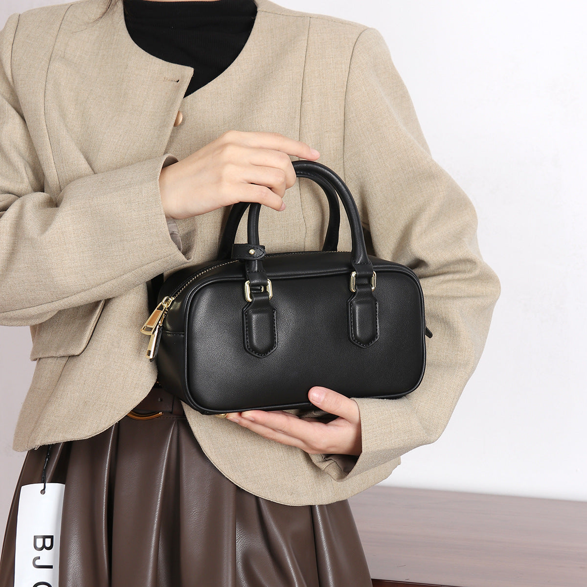 Grand Sac Femme Toile Capacité et Praticité, détail matière et finition