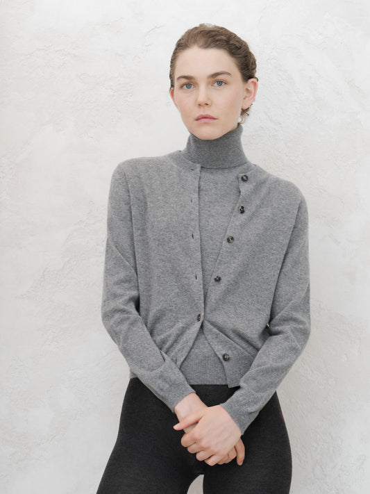 Cardigan in puro cashmere, foto 2