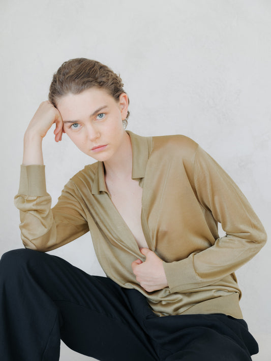 Mulberry silk polo, photo 1