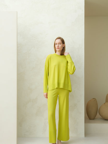 Pull oversize en laine mérinos extra fine, photo 3
