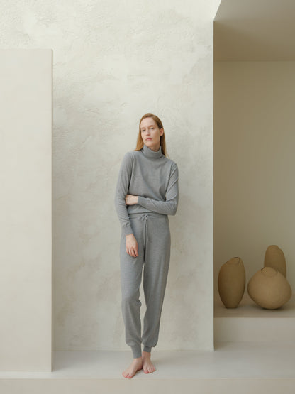 Pull col roulé en laine mérinos extra fine, photo 3