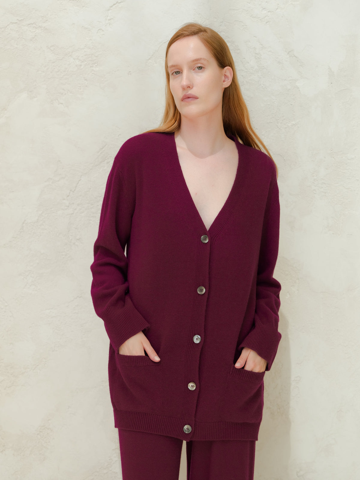 Cardigan maxi, mélange cachemire, photo 1