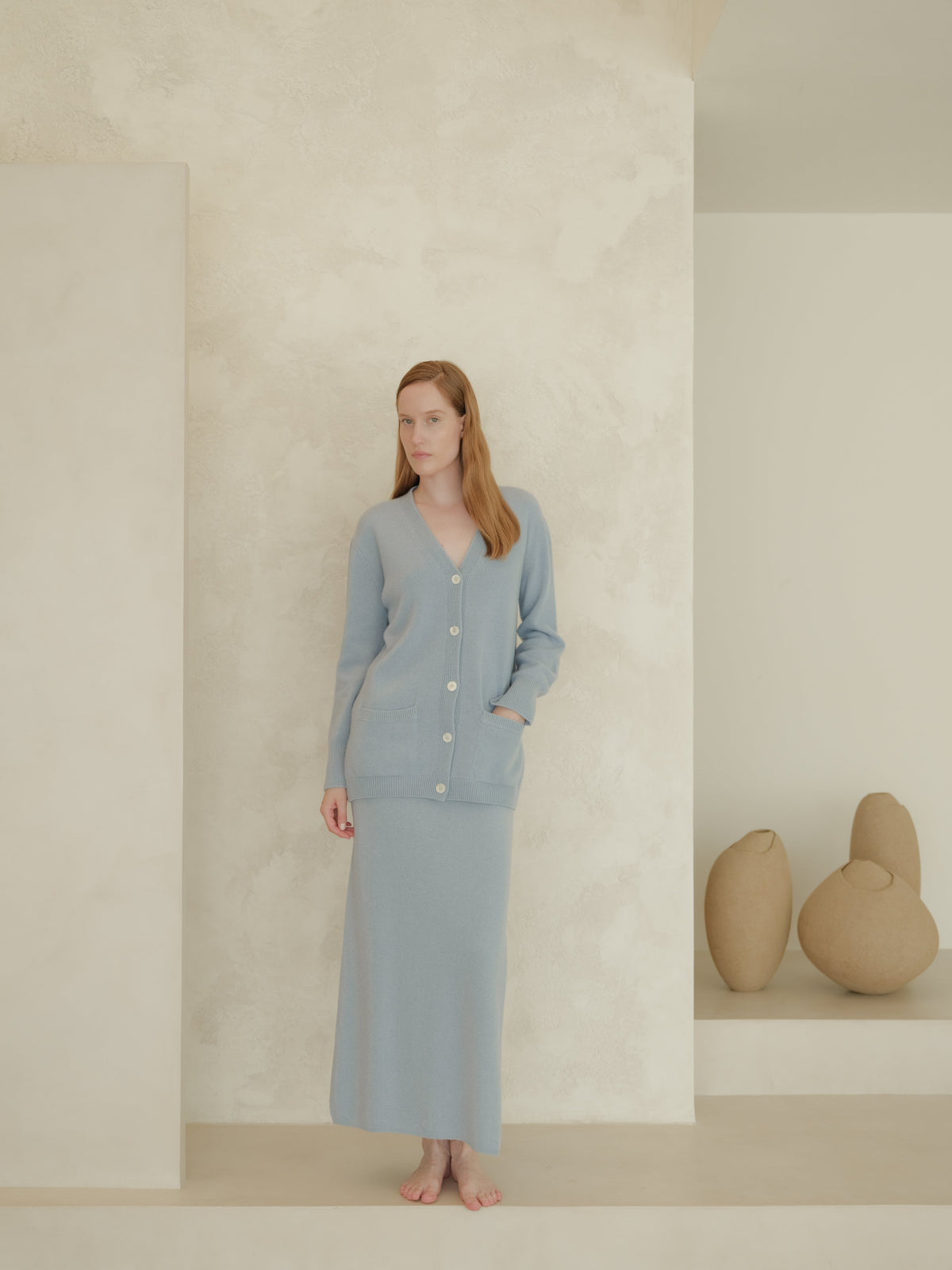 Cardigan maxi, mélange cachemire, photo 13