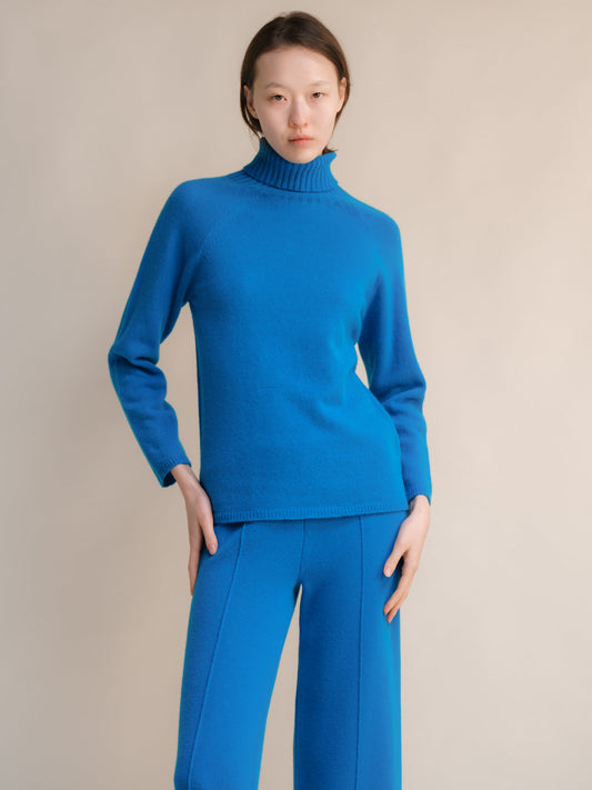 Rollkragenpullover aus Kaschmirmischung, Foto 2