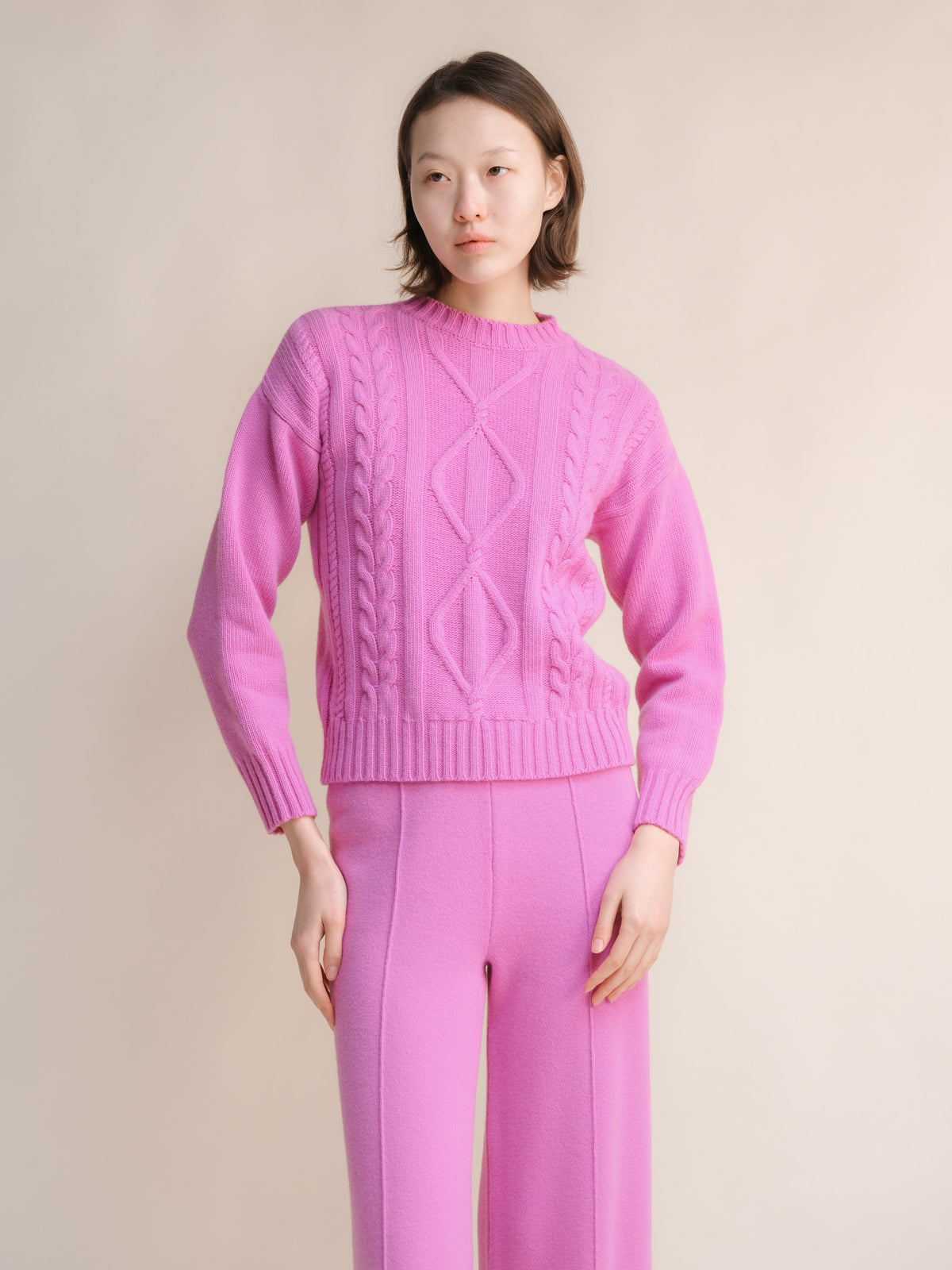 Pull torsadé, mélange cachemire, photo 15