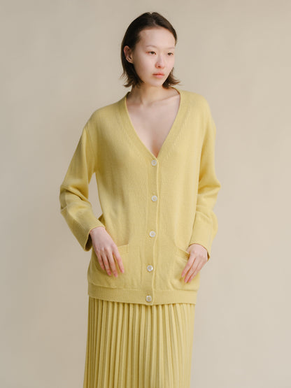 Cardigan maxi, mélange cachemire, photo 12