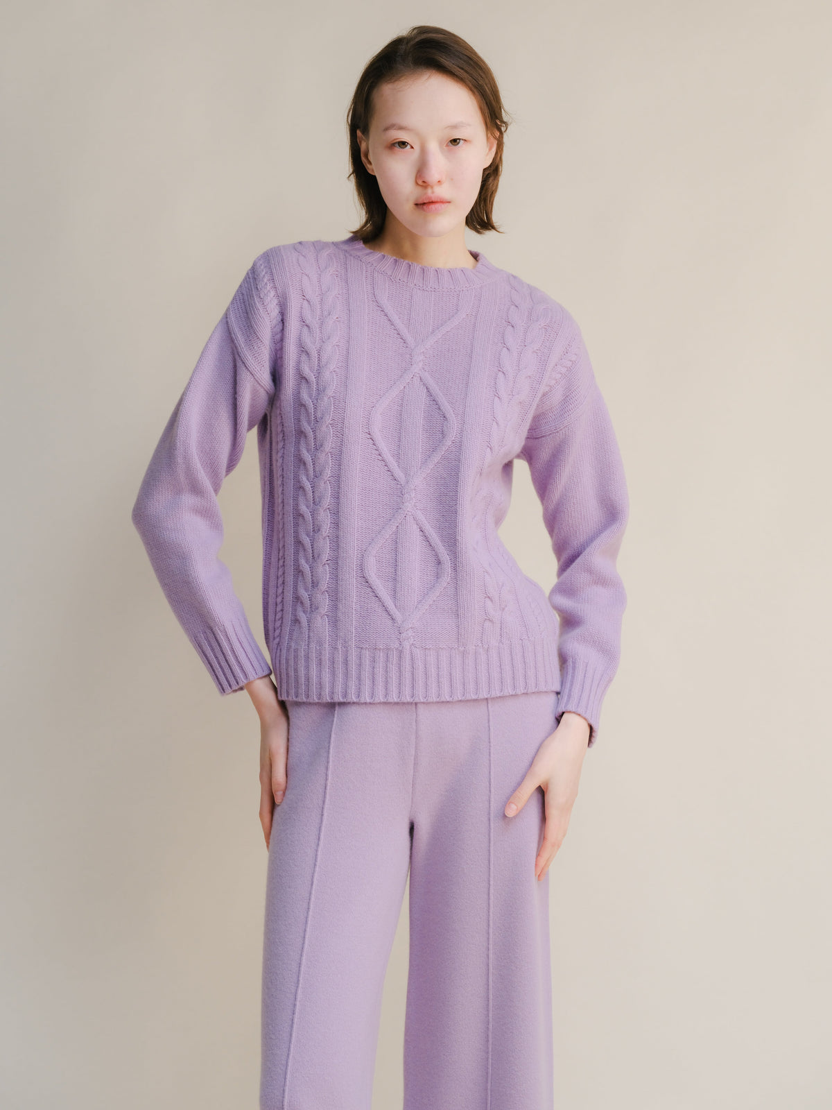 Pull torsadé, mélange cachemire, photo 21