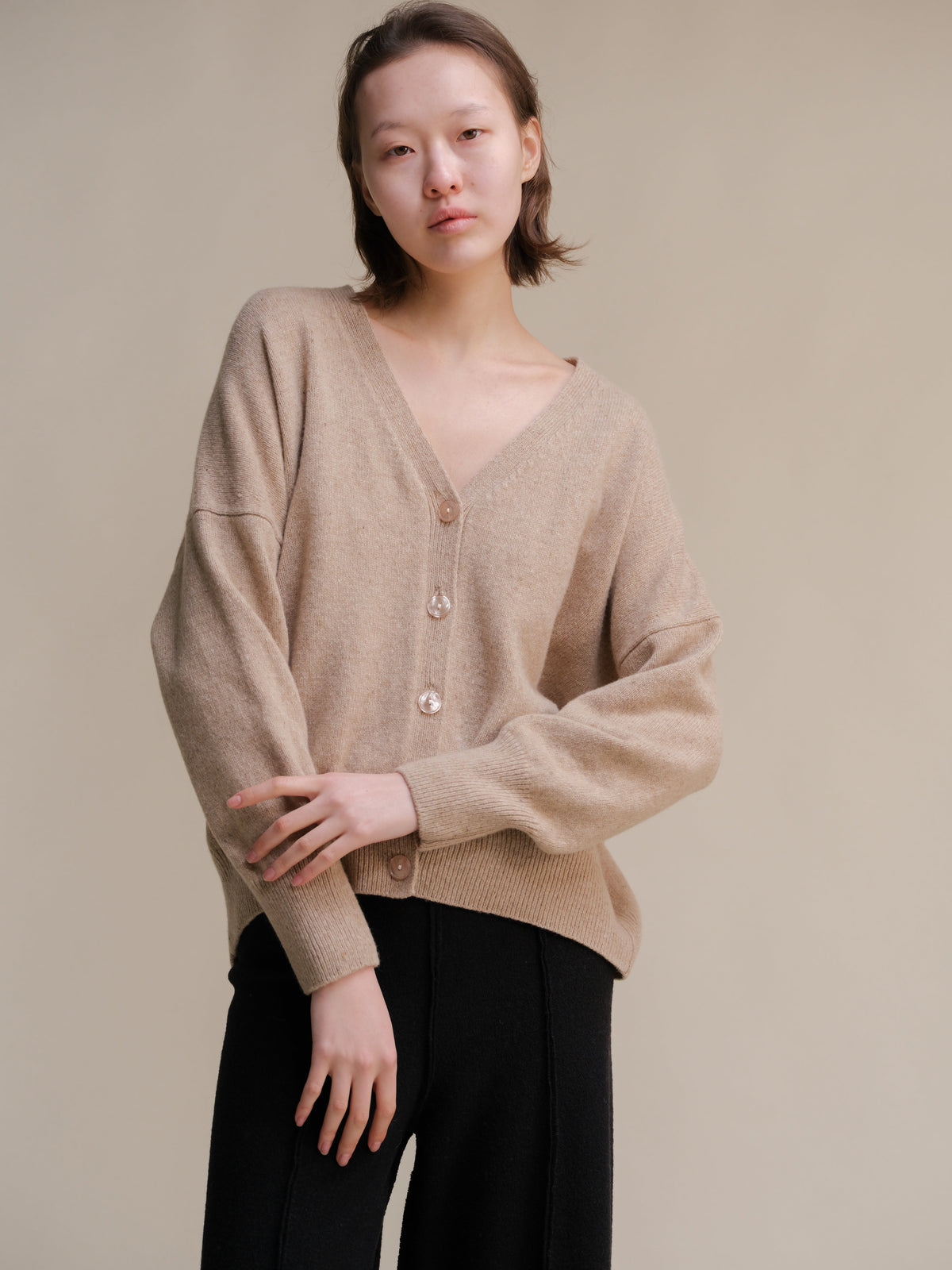 Cardigan en tweed, photo 4