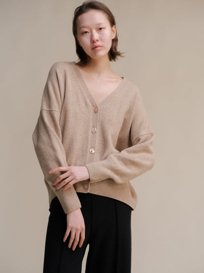 Cardigan en tweed, photo 4
