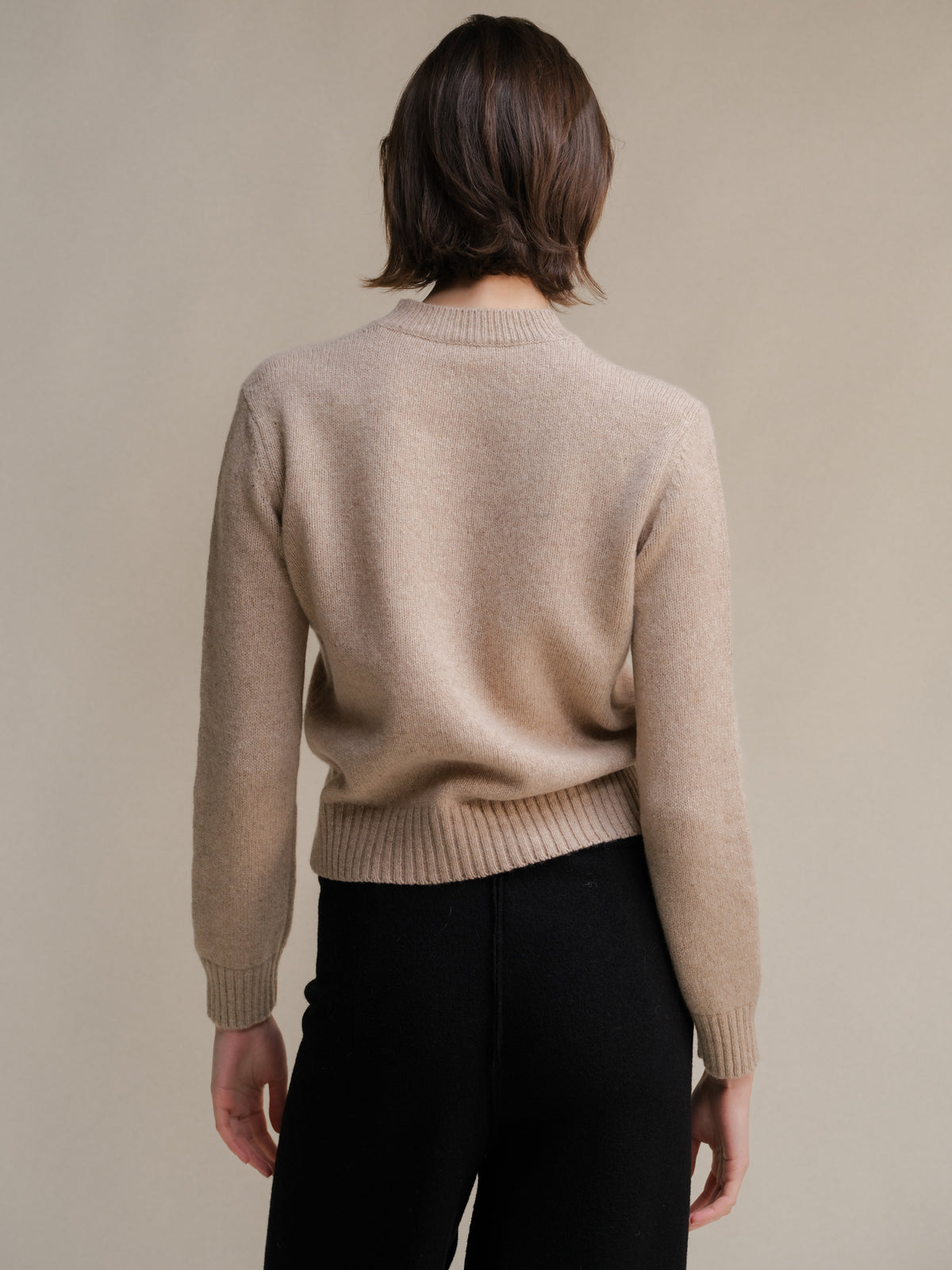 Pull court en tweed, photo 2