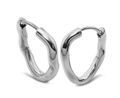 Créoles torsadées en argent 925, photo 2