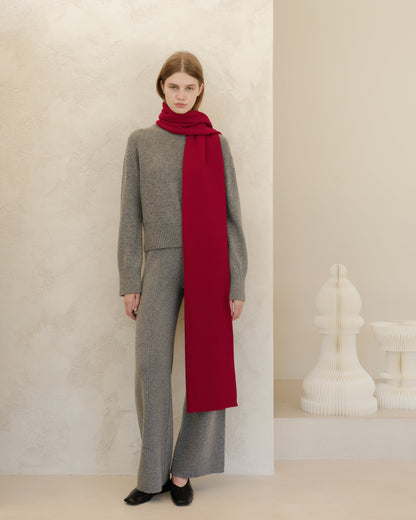 Wide-leg trousers, cashmere blend, photo 13