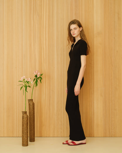Vestido polo de algodón con espalda abierta, foto 3