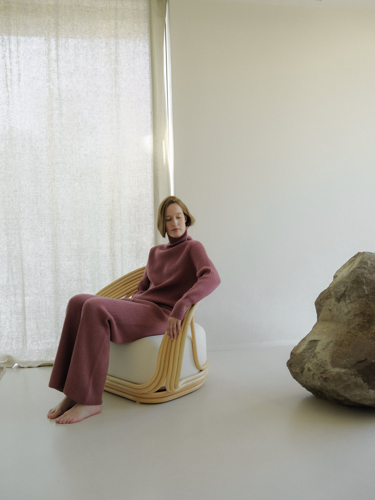 Extra-fine merino lounge trousers, photo 1