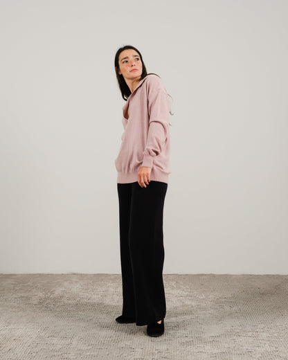 Pull col polo, mélange cachemire, photo 10