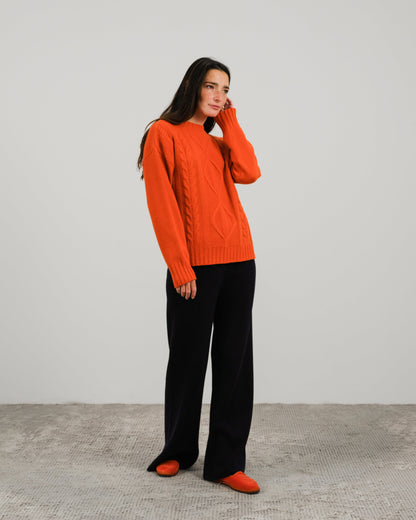 Pull torsadé, mélange cachemire, photo 14