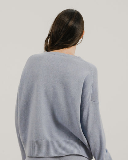 Pull col rond décontracté, mélange cachemire, photo 20