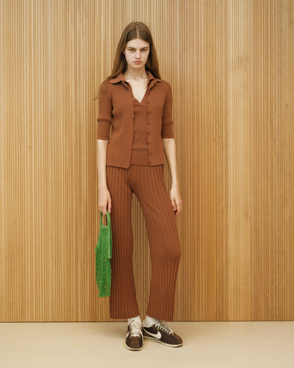 Pantalon plissé en coton, photo 10