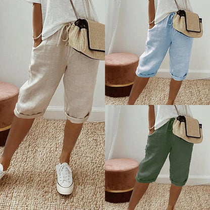 Le Confort et le Style Réunis : Votre Nouveau Pantalon Essentiel en Coton et Lin - VoltÉlan