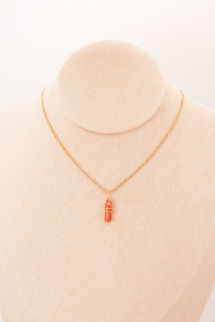 Pendentif Mini piliers en Jade « Fleurs de prunier », photo 7