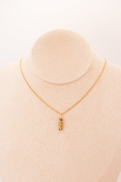 Pendentif Mini piliers en Jade « Fleurs de prunier », photo 8