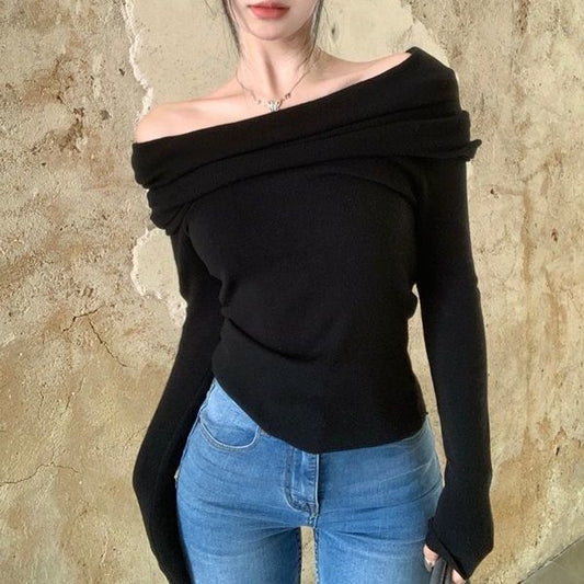 Pull Epaules Denudees — Vue principale | VoltElan