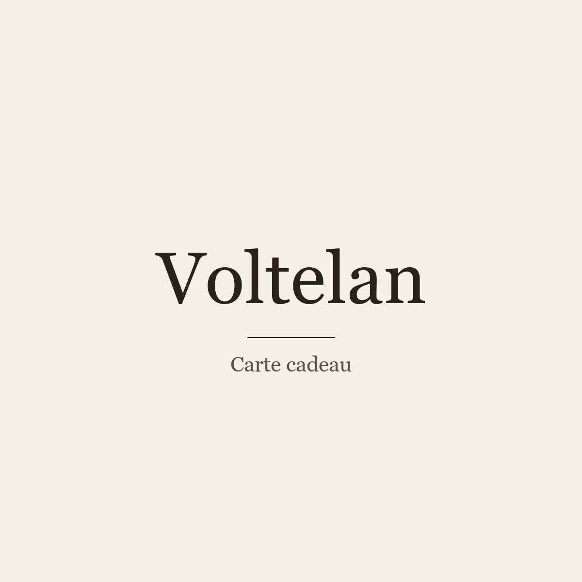 Carte cadeau Voltelan, photo 1