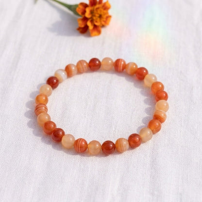 Bracelet en Cornaline, photo 2