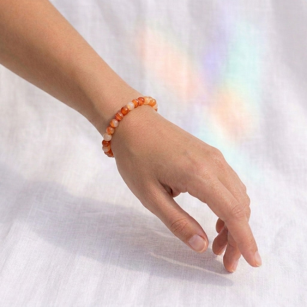 Bracelet en Cornaline, photo 1