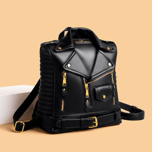Sac à Dos en Cuir Jadmode Style Veste | VoltElan