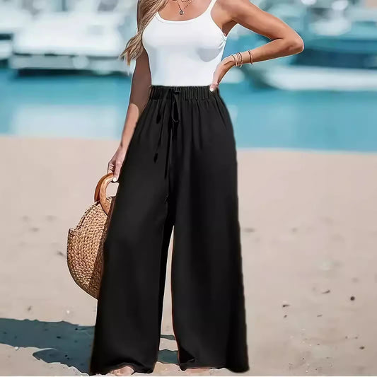 Pantalon Large Fluide - L'Élégance Décontractée au Quotidien | VoltElan