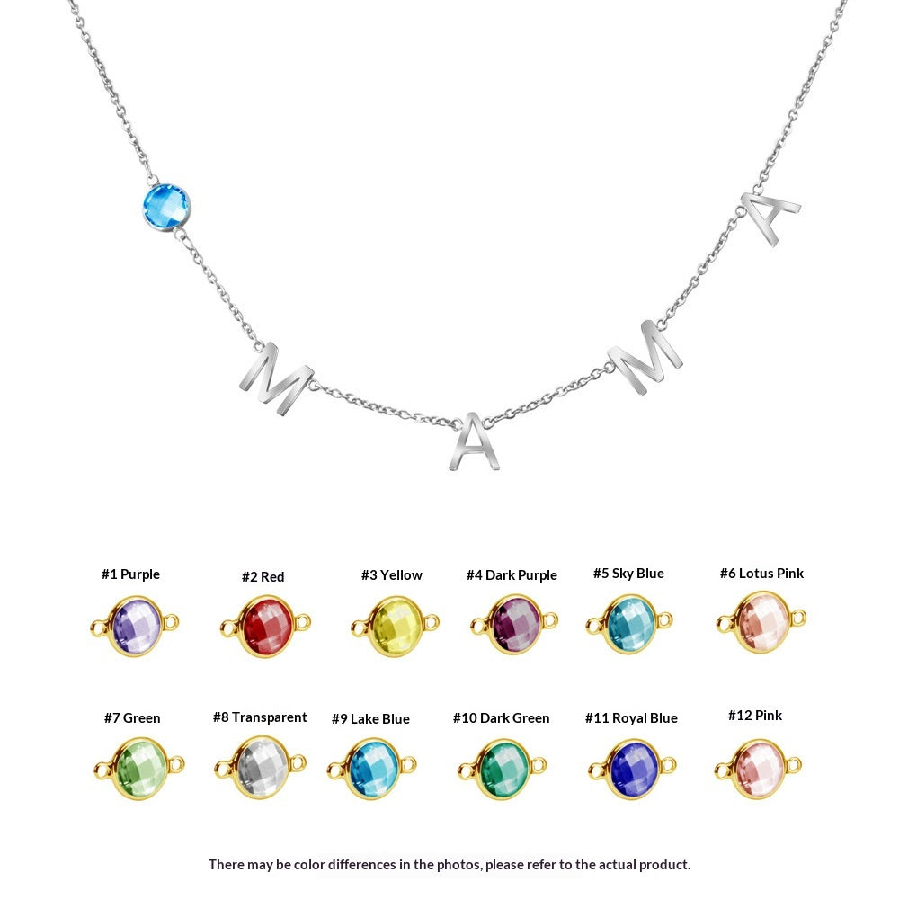 Collier Femme Doré Élégance Simple, vue de côté